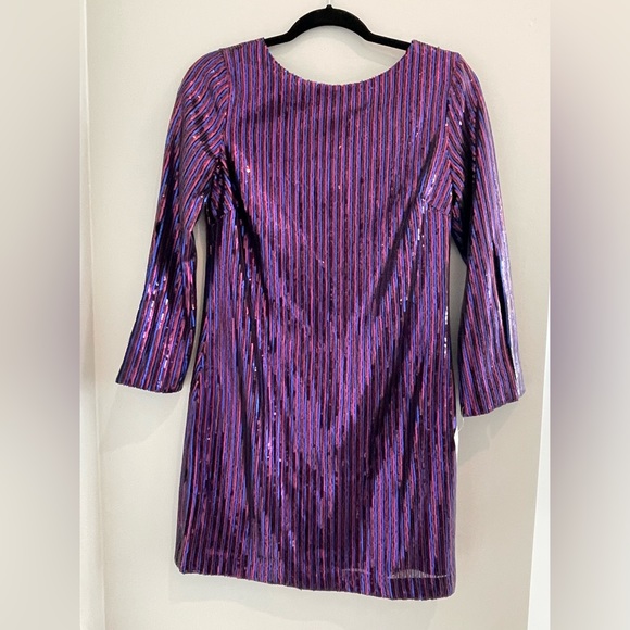 Trina Turk Sequin Mini size 4 - Picture 4 of 11